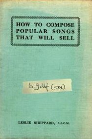 How to Compose Popular Songs That Will Sell by Bob Geldof