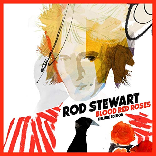 Blood Red Roses by Rod Stewart Album Cover