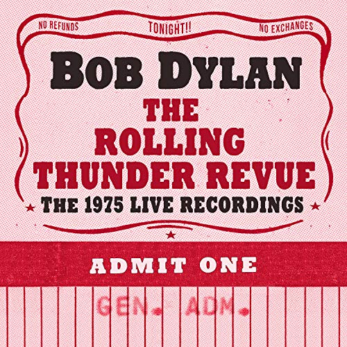 Rolling Thunder Revue: The 1975 Live Recordings [Box Set] by Bob Dylan Album Cover