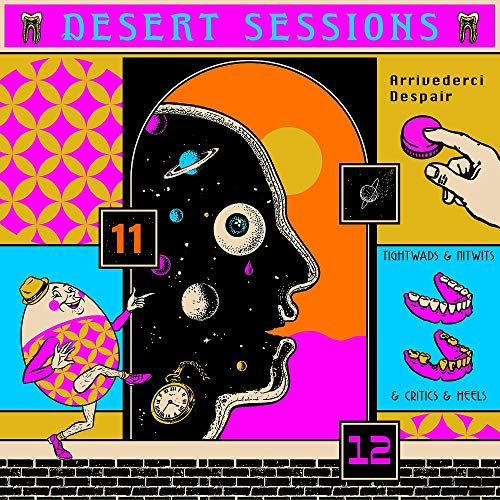Desert Sessions, Vols. 11 & 12 by Various Artists Album Cover