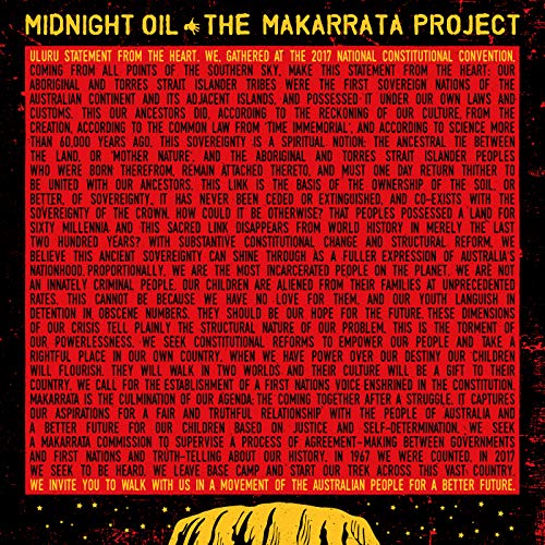 The Makarrata Project by Midnight Oil Album Cover