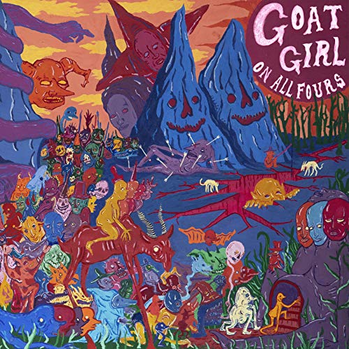 On All Fours by Goat Girl Album Cover