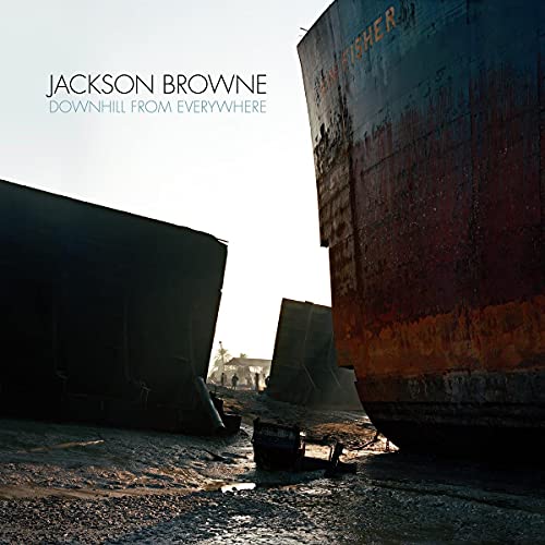 Downhill from Everywhere by Jackson Browne Album Cover