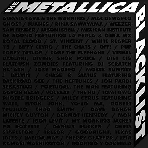 The Metallica Blacklist by Various Artists Album Cover