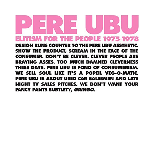 Elitism for the People 1975-1978 [Box Set] by Pere Ubu Album Cover