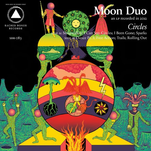 Circles by Moon Duo Album Cover