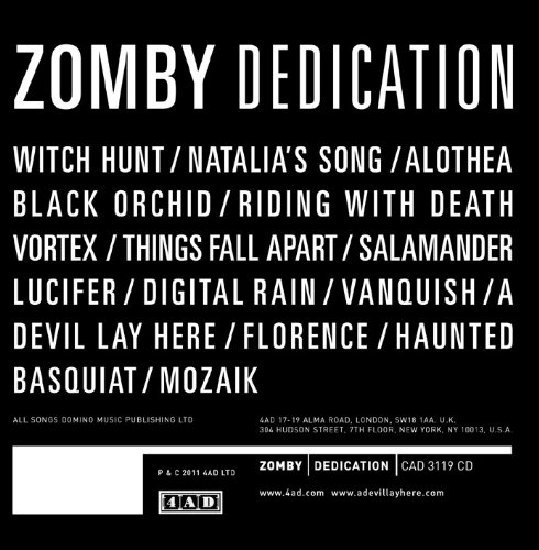 Dedication by Zomby