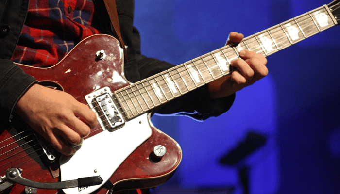 Man playing guitar
