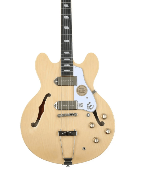 epiphone casino natural john lennon